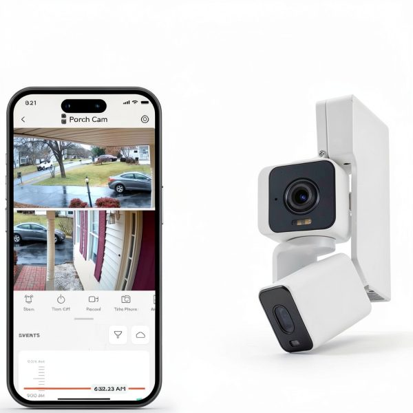 Wyze Duo Cam Pan Dual 2K Indoor Outdoor WiFi Security Camera-9