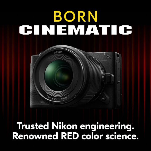 Nikon ZR Cinema Camera 6k Black 24 50mm Lens Kit-3
