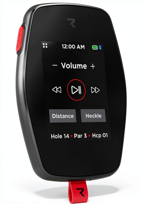 Rad Golf Hand+ GPS Golf Handheld Green View Black-3